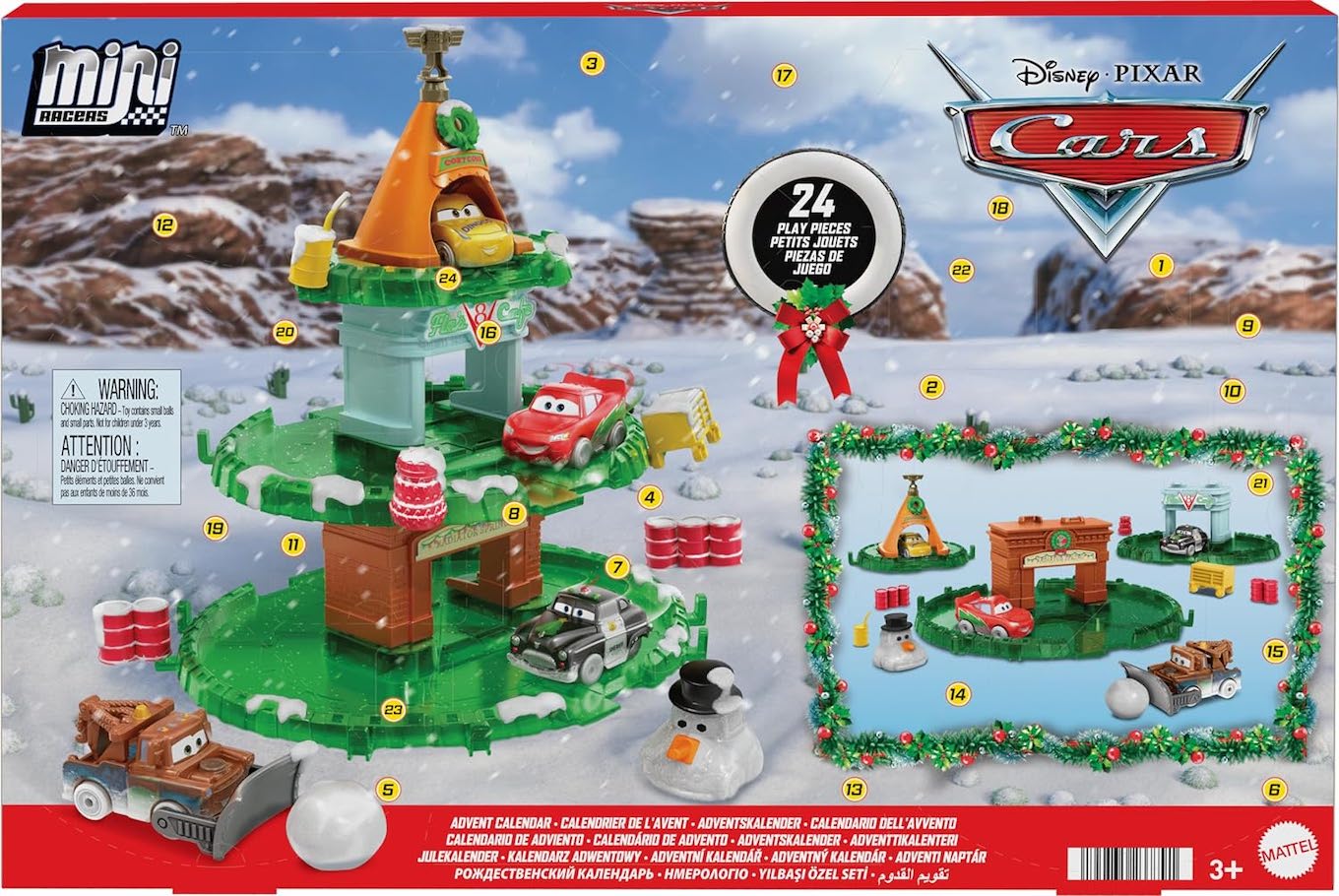 Cars advent calendar