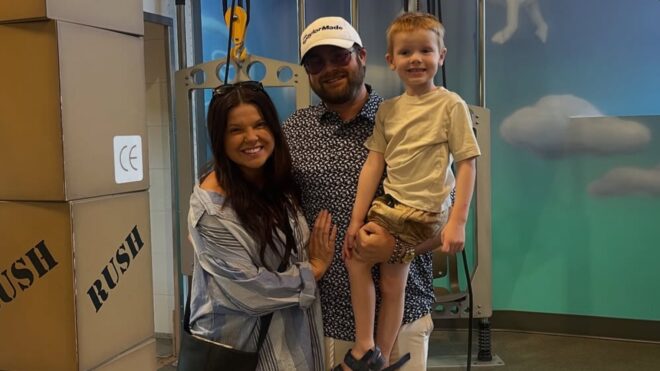Amy Duggar and family