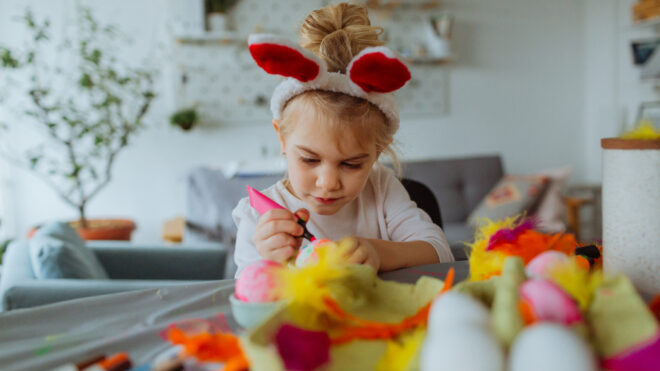 peeps egg spinner