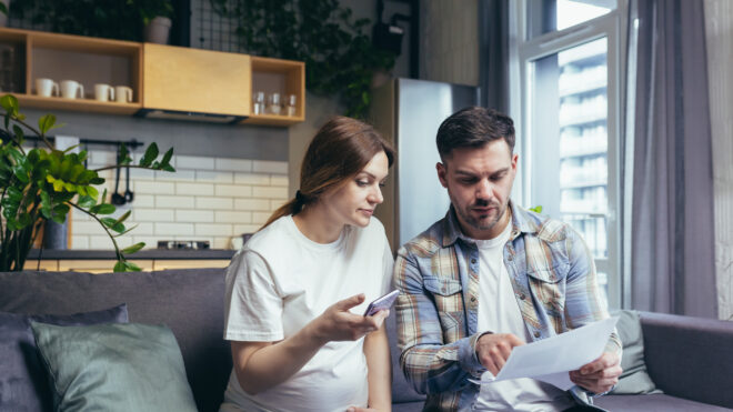 Money stress in the family