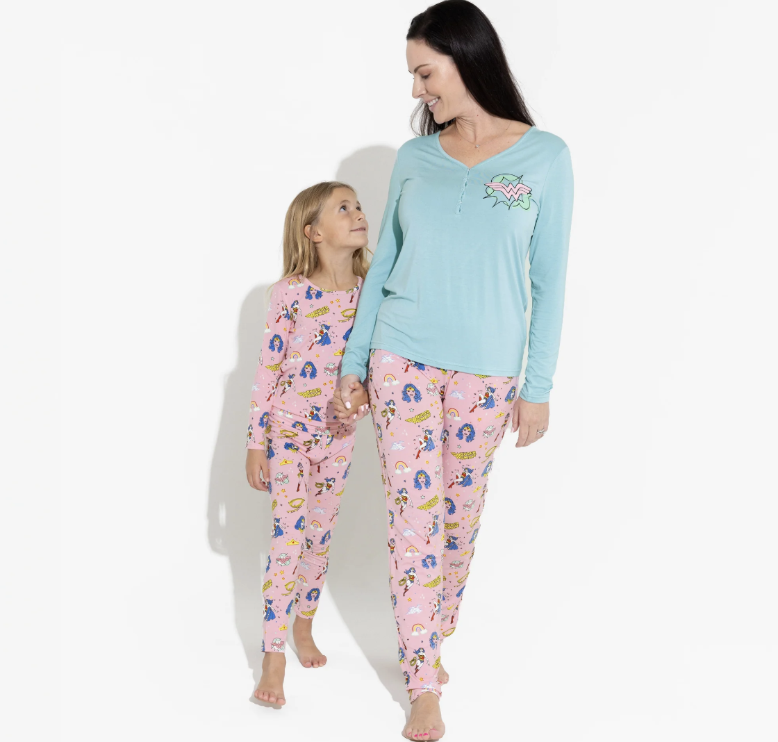 wonder woman matching pajamas