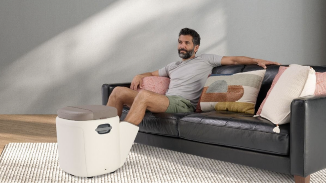 ottoman leg massager